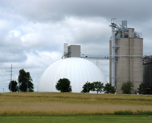 cement plant storage dome - PENTA Engineering Company