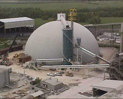 materials handling - Cement Plant Storage Dome - PENTA Engineering Company