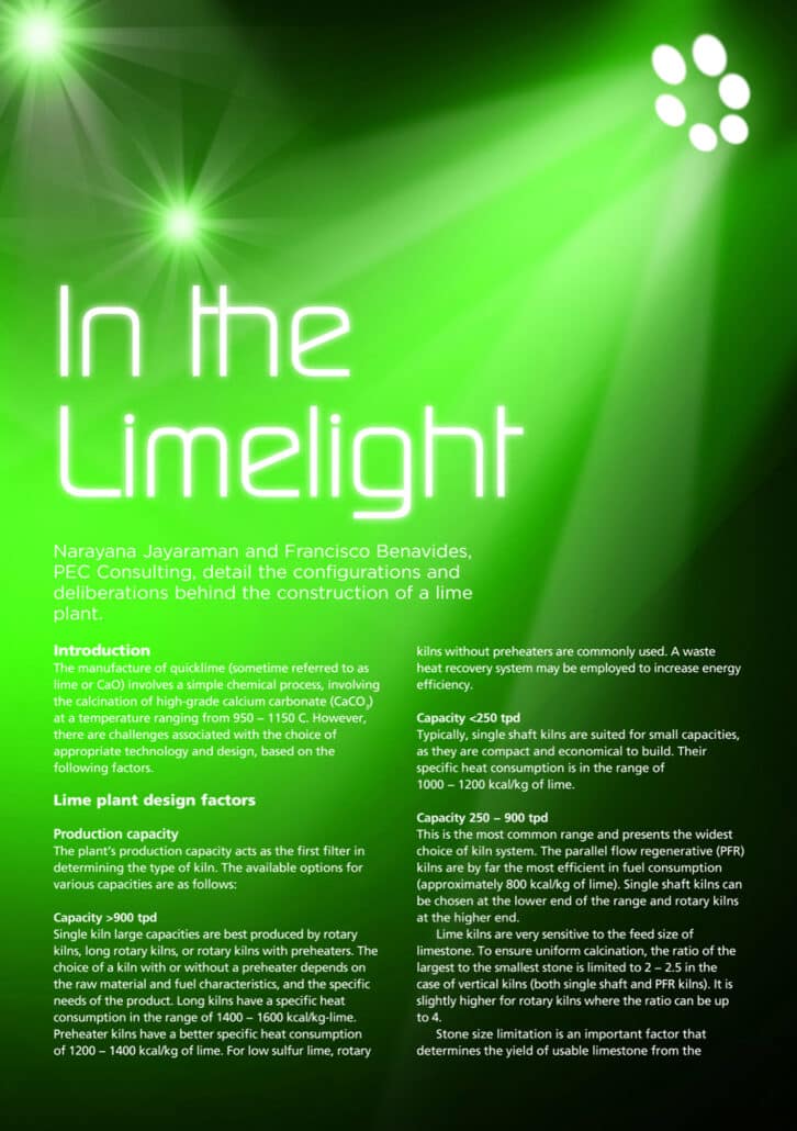 IN THE LIMELIGHT