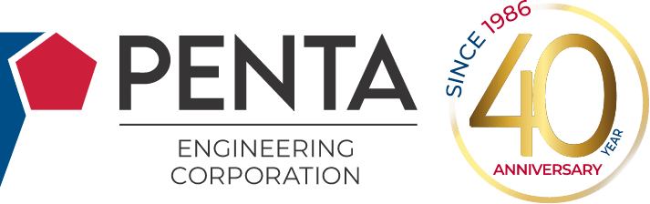 Penta Engineering Corporation 40th Logo